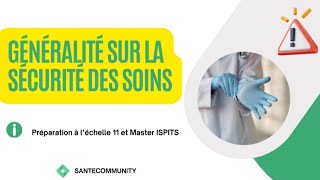 quotLa sécurité des soinsquot généralité et définitions à maîtriser [upl. by Adne]