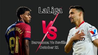 Barcelona vs Sevilla Predicted Line Up and Key Player Analysis [upl. by Newo]