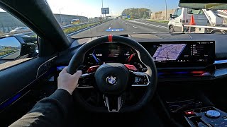 THE NEW BMW M5 2025 TEST DRIVE [upl. by Lamok]