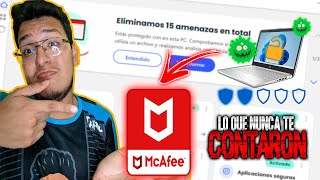 ¿Es SEGURO tener McAfee como ANTIVIRUS en nuestra PC🤔🛡️ Review con RESULTADOS NO BUENOS💻 [upl. by Aigneis73]