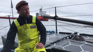 Fastnet Race day 2 update onboard HUGO BOSS [upl. by Brigitta326]