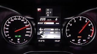 2018 MercedesAMG GLC 43 4Matic 367 HP 0100 kmh 0100 mph amp 0200 kmh Acceleration [upl. by Eninnaej]