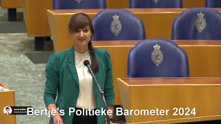 PVV Minister Klever heeft het lastig in debat over wapens aan Israël door vragen van SP Sarah Dobbe [upl. by Ibed]