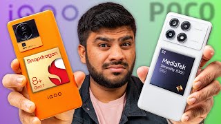 Poco X6 Pro VS iQOO Neo 7 Pro  Comparison amp Performace Test [upl. by Ajoop]