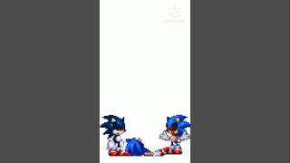 No le peques a mi carnalanimación con sprites exeller exetior sonicthehedgehog xd [upl. by Yendis764]