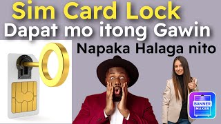 Sim Card lock Dapat mo itong Gawin Napakahalaga nito [upl. by Opportina]