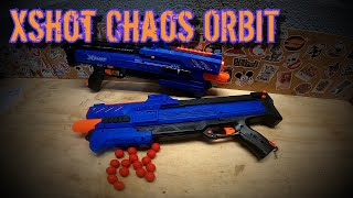 XShot Chaos Orbit UNBOX amp FIRING TEST  XShot BLASTER  AMAZON 2 Pack [upl. by Deirdra]