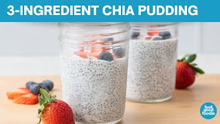 How to Make Chia Pudding with Only 3 Ingredients [upl. by Belter]