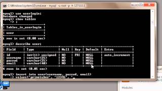 MySQL Tutorial for Beginners  2  Adding Data to Tables in a Database [upl. by Mungo512]