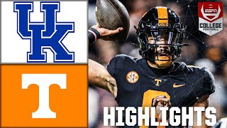 Kentucky Wildcats vs Tennessee Volunteers  Full Game Highlights  ESPN College Football [upl. by Jabon]