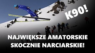 Największe AMATORSKIE skocznie narciarskie [upl. by Ahsieit]