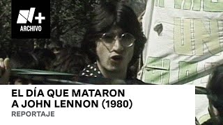 El día que mataron a John Lennon 1980 [upl. by Arquit]