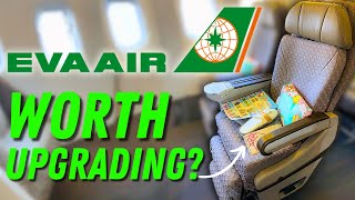 EVA Air PREMIUM ECONOMY Is It WORTH the Upgrade [upl. by Anh]