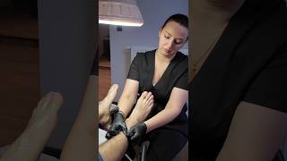 Ultra satisfying foot care ASMR massage relax pedicure spa nails [upl. by Miltie1]