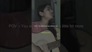 Lag Ja Gale  Acoustic Cover  by Alisha [upl. by Demha724]