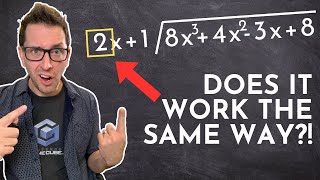 Synthetic Division When the Divisor has a Coefficient that is NOT 1 [upl. by Doownelg]