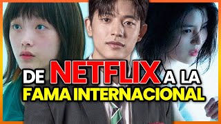 10 ESTRELLAS COREANAS EN ASCENSO EN NETFLIX 🍿 [upl. by Nations]