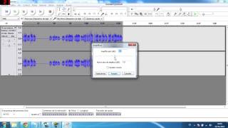 Amplificar sonido Subir el volumen con Audacity [upl. by Palestine]