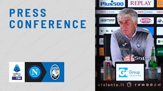 26ª SerieATIM  NapoliAtalanta  La conferenza stampa di Gian Piero Gasperini [upl. by Allistir888]