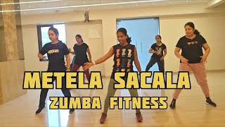 Metela Sacala  Zumba Fitness  Womens Fitness  Dance Workout  Online Workout  Zin Pradnya [upl. by Anaeed]