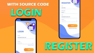 Create Registration amp Login Page in Android Studio using SQLite Step By Step [upl. by Ashwell710]