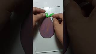 art painting painting hack trending shortfeed eggplant [upl. by Mossberg225]