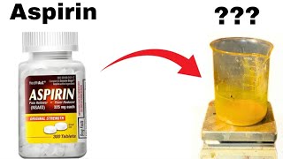 Turning aspirin into picric acid [upl. by Lehar]