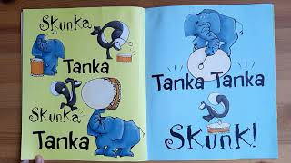 Kids Book  Read Aloud  Tanka Tanka Skunk by Steve Webb [upl. by Baer646]