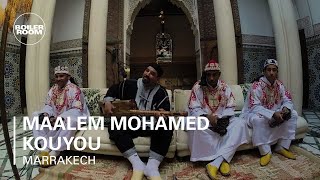 Maalem Mohamed Kouyou Boiler Room Marrakech Live Performance [upl. by Dannie]