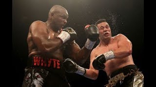 Dillian Whyte vs Joseph Parker Knockdown Highlights [upl. by Cirderf]