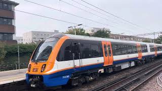 LO 710265 Arrives at Barking with a Tone trainspottinguk [upl. by Ahseid]