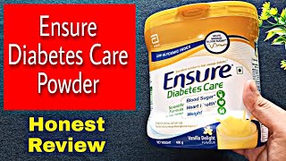 ENSURE DIABETES CARE POWDER REVIEW  Abbott Ensure Diabetes caare powder  Benfits  How to use 🔥 [upl. by Danas18]