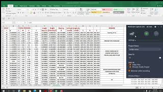 Bridge Survey  Survey Camp Convert Theodolite data ENZ and then autocad [upl. by Erdied]