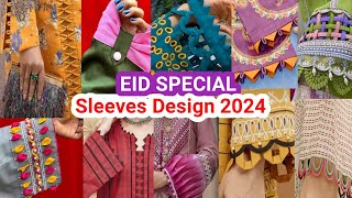 Sleeves design  Eid Special Sleeves design 2024  Bazo k design  Baju k dizain Ep 35 [upl. by Nehgem]