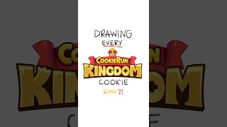 drawing every cookie run kingdom cookie day 7 [upl. by Anevad254]