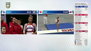 2024 Arkansas Regional Semi 1  NCAA Gymnastics [upl. by Natehc219]