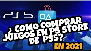 Como COMPRAR juegos DIGITALES de Ps5 en 2021 FACIL y bien explicado [upl. by Airres]