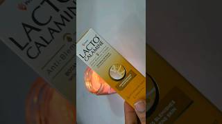 Lacto Calamine Anti Blemish Cream  new launch  skincare skinwhitening viralshorts [upl. by Llecrep310]