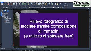 Rilievo fotografico di facciate tramite composizione di immagini e utilizzo di software free [upl. by Esina]