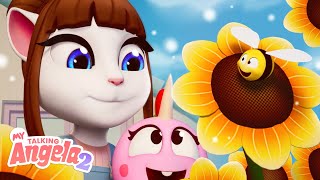 🌸🐝 UnBEElievable Balcony Garden 🐝🌸 My Talking Angela 2 Update Trailer [upl. by Halima690]