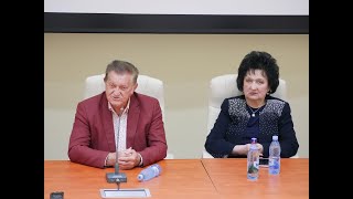 Prof dr Anca Munteanu și Dorel Vișan ”întâlniri deloc întâmplătoare” în Baia Mare [upl. by Thadeus997]