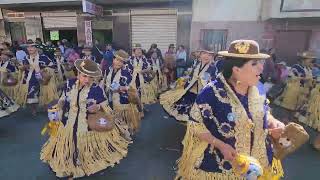 La Diana Morenada Sociedad Folklorica de Morenos La Paz Maravilla de Mundo  Bloque Mujeres [upl. by Dnomsed]