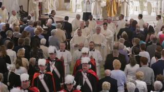 Holy God We Praise Thy Name  Recessional for Ordination Mass [upl. by Ronni]