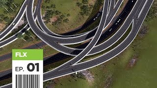 Cities Skylines FBS International Airport  Part 1  Highway Infrastructure [upl. by Deck59]