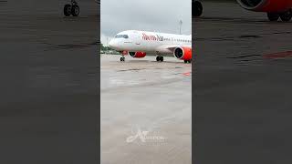 Ibom air at Abuja airport 4kquality groundhandling aviation avgeek airport travel [upl. by Margreta]