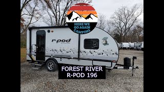 Camper tour a 2022 Forest River RPod 196 [upl. by Kendy]