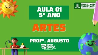 5º ANO  ARTES  ARTES VISUAIS  AULA 01 [upl. by Nymassej67]