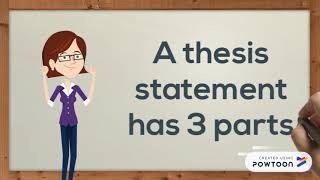 How to Write a Thesis Statement [upl. by Saiasi]