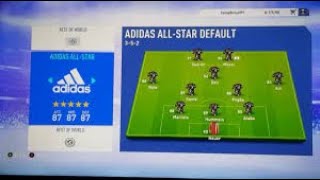 FIFA 19 HOW to PLAY WITH Adidas All Star team [upl. by Ennaylloh]