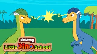 I am Pachycephalosaurus  The Great Dino Race  Dinosaur Cartoon  Pinkfong Dinosaurs for Kids [upl. by Sudbury]